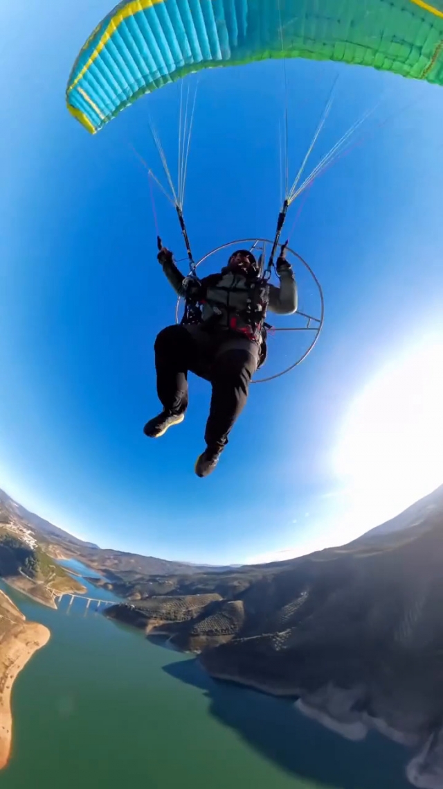  Volo in paramotore sopra Malaga 
