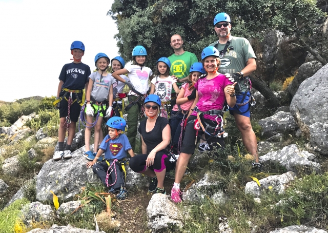  Arrampicata con bambini a Siviglia 