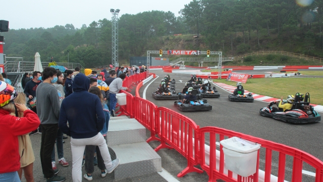  Zweisitzer-Kart-Rennen in Sanxenxo 