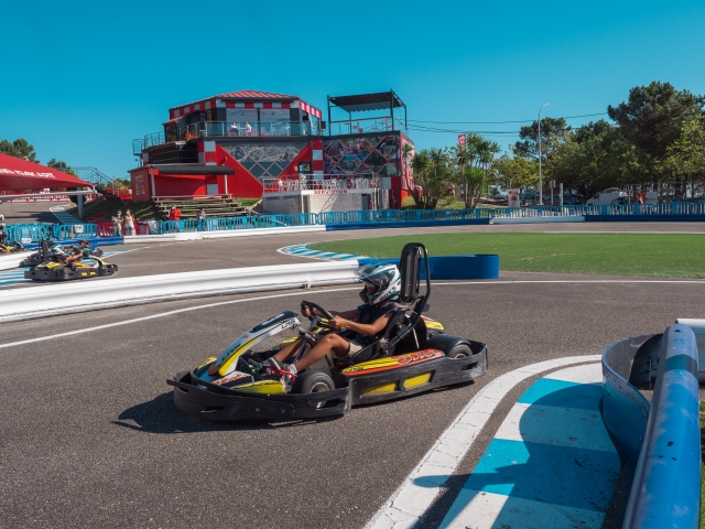  Junior Kart on children's track 
