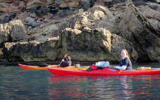  Kayak route through Ibiza 
