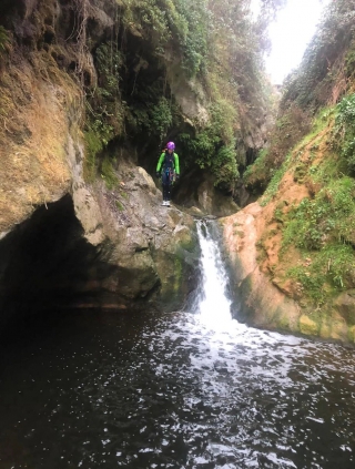 Nível de iniciação na ravina de Castellar del Vallés