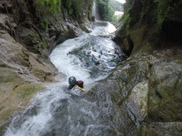  Canyoning route 