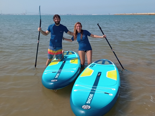 Curso de paddle board por la Bahía de Cádiz