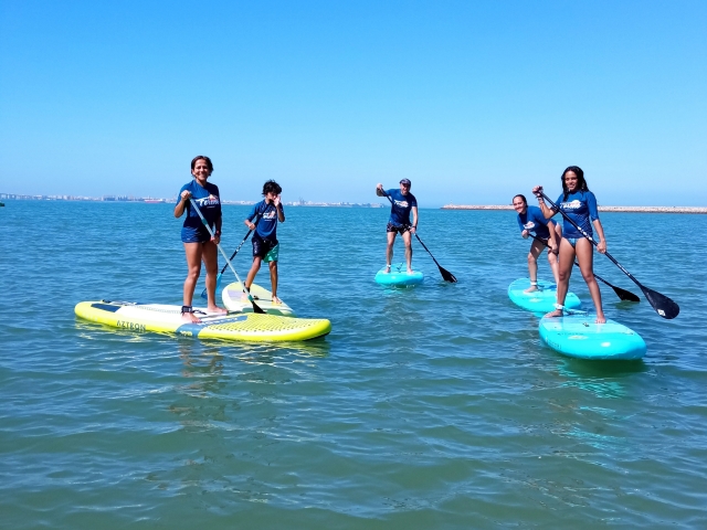 Curso paddle board en Puerto de Santa María
