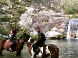 Itinerario a cavallo alle Piscine di Mougás 2 ore