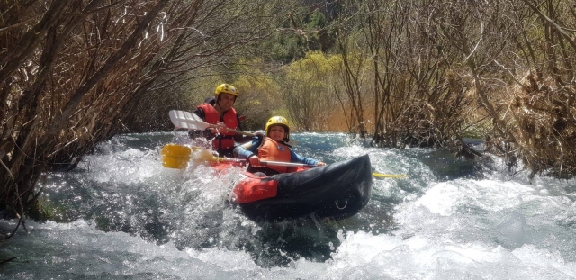  Initiation rapids in the Alto Tajo 