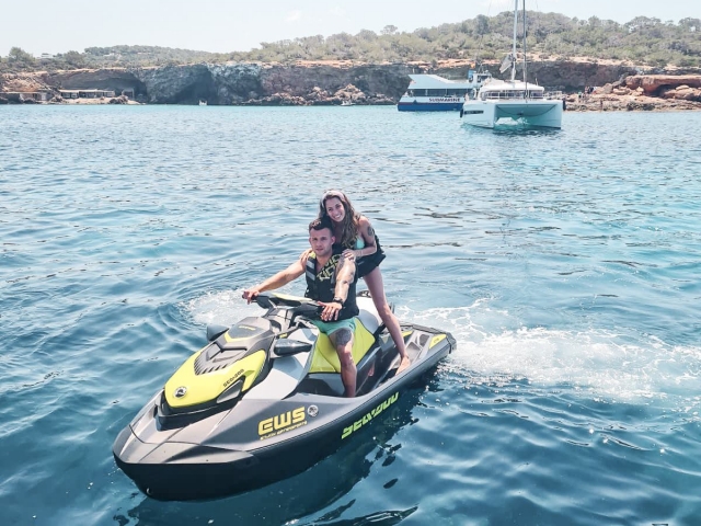Water motorcycle circuit 