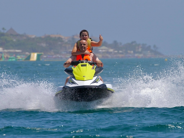 Excursion en moto de agua