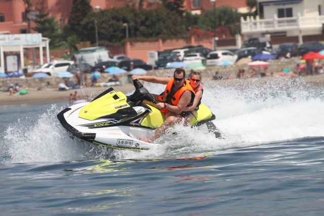 Ruta guiada en moto de agua