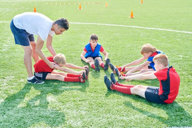  Entraînement au camp de football 