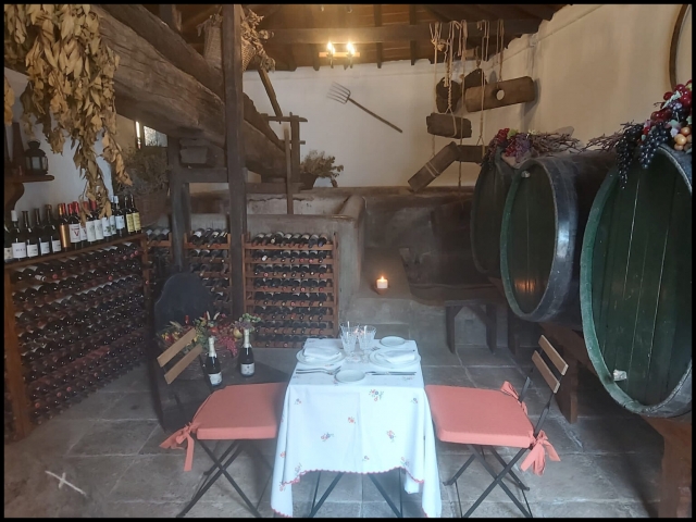  Prova de vinhos na adega 