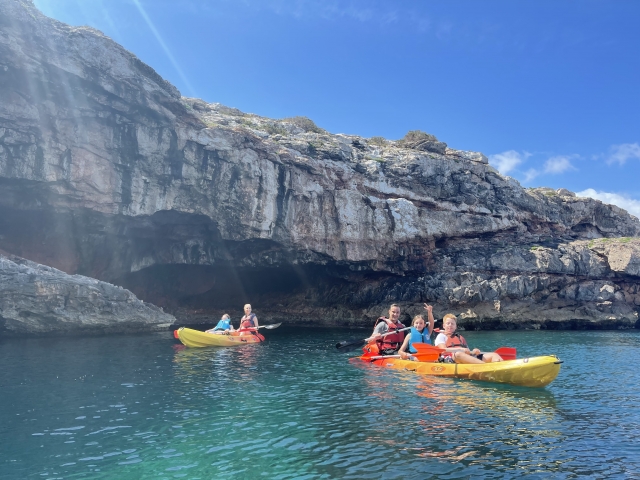 Kayaks in the Balearic Islands 