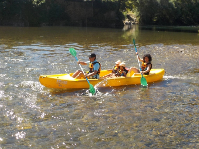 Canoe route on the Deva River 