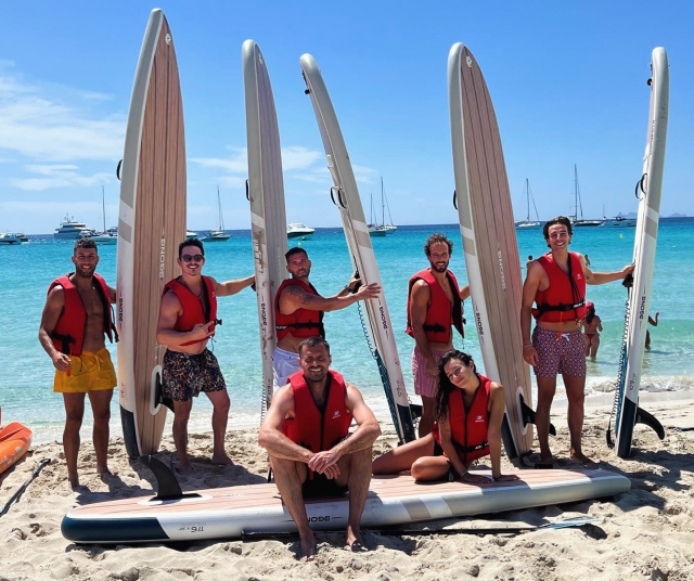 Paddle surf en La Savina