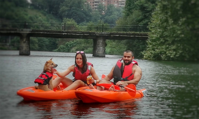  Activité en kayak à travers la forêt d'Uba 
