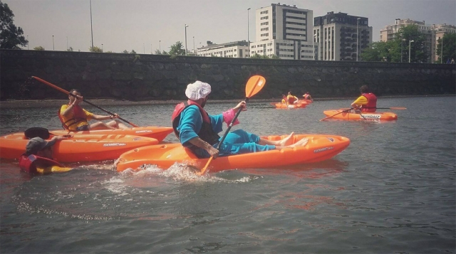  Balade en kayak multiplaces au Pays Basque