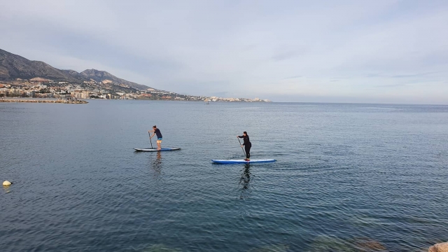 Genießen Sie die Aussicht auf einem SUP 