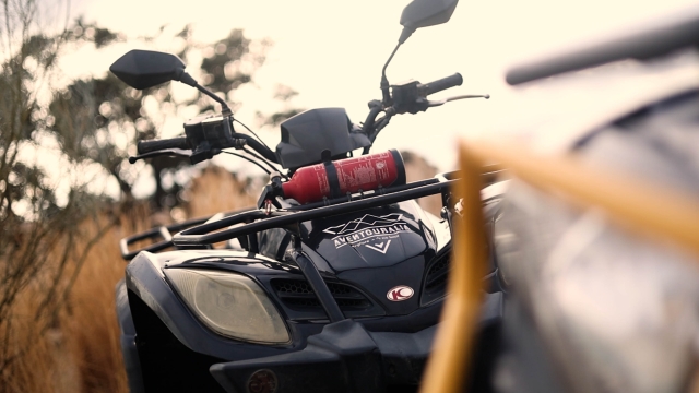  Unsere Quads sind bereit für Abenteuer 