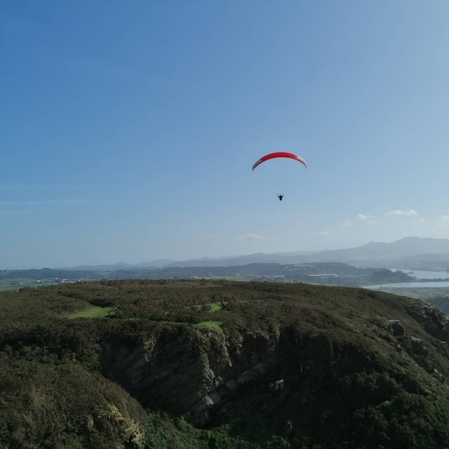  Parapente de dois lugares Playa Xago 