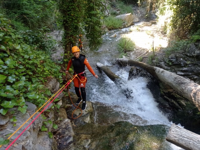 Descenso del cañón
