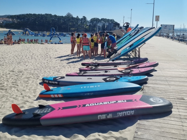 SUP Tablas a Portonovo 