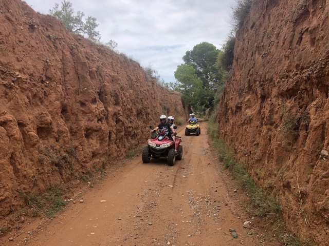  Quad tour por Mont-Roig del Camp 