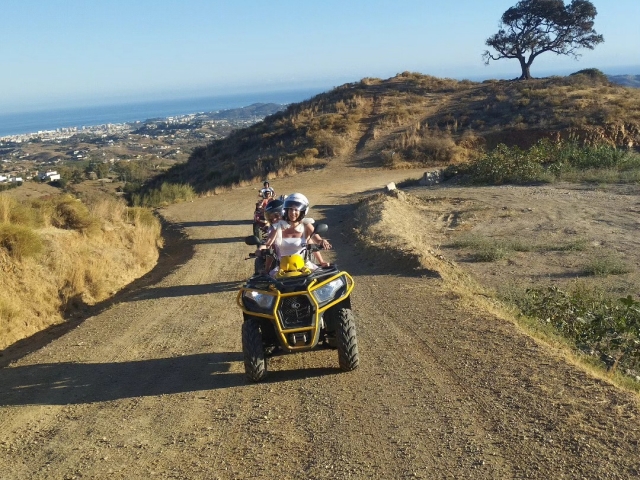  Excursão em Quad através de Málaga