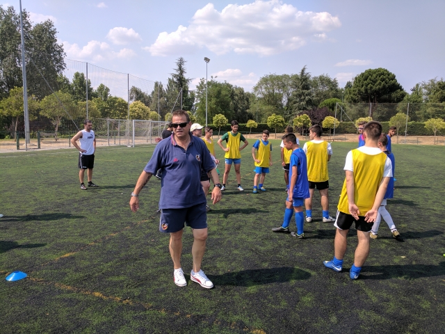  Allenamento nel campus di calcio a Maiorca 