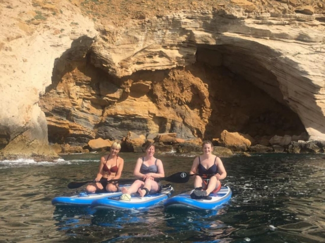  SUP yoga class in Benidorm 