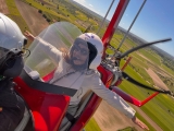 Voo em avião leve, Sierra Norte Madrid, 15m