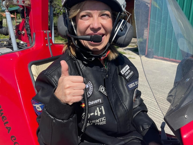 Aventura sobre una avioneta ligera