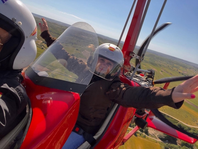 Experiencia de vuelo en Sierra Norte de Madrid 