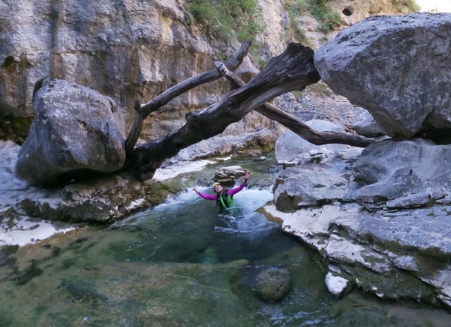  In einer Wasserschlucht 