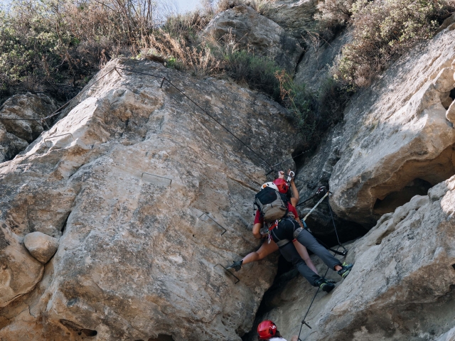 Via ferrata em centelles 