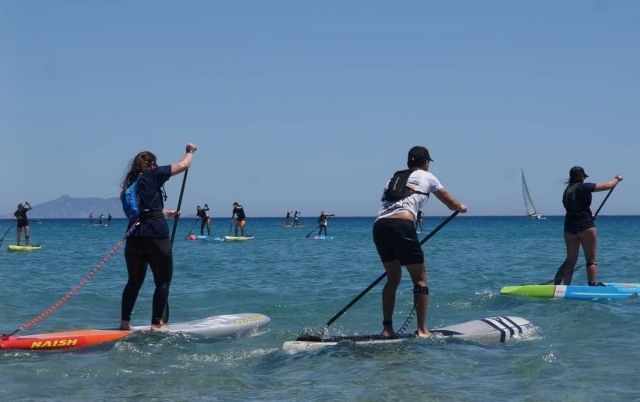  Lezione di stand up paddle