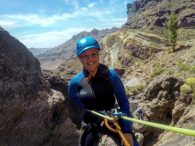  Initiation canyoning