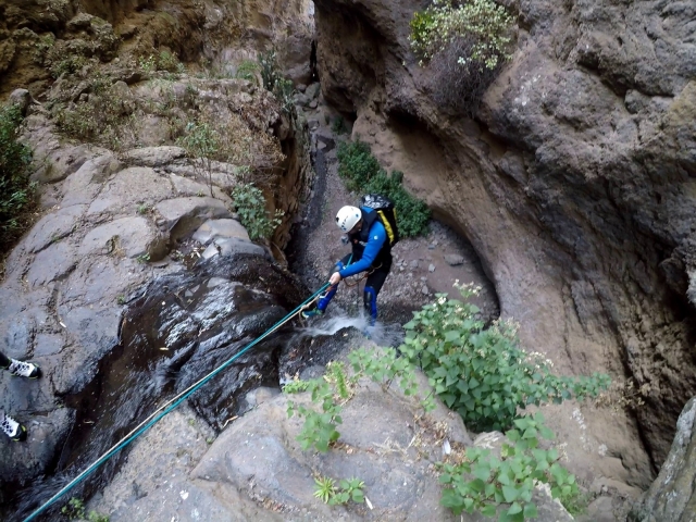  Canyoning aquático na Gran Canaria 