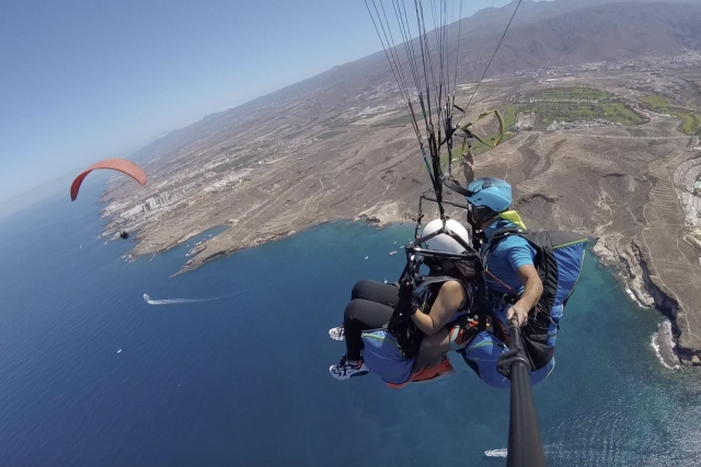  Parapendio a Tenerife 