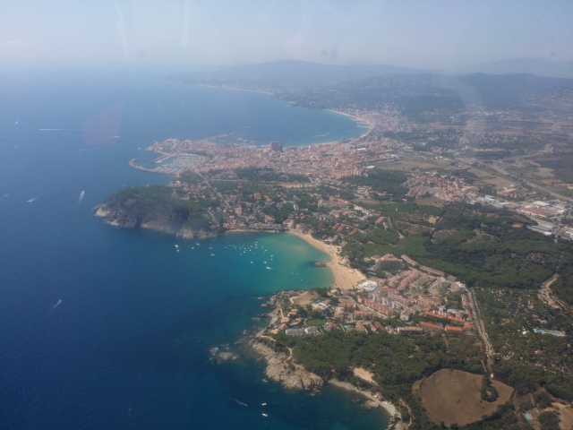  Volare in aereo sulla Costa Brava 
