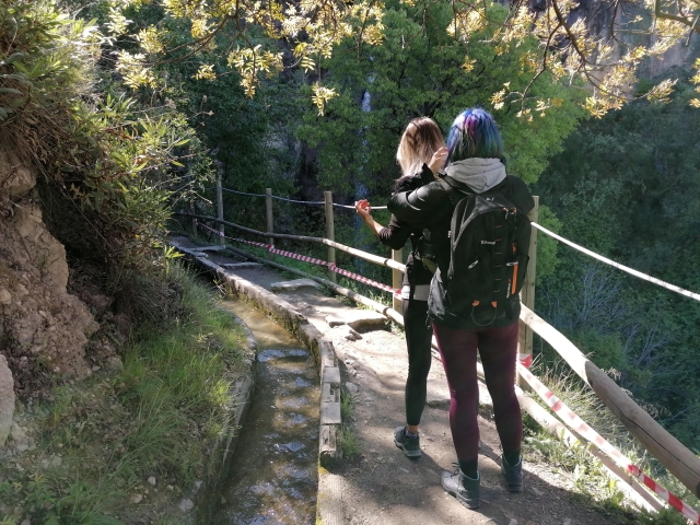  Abseilen in Monachil