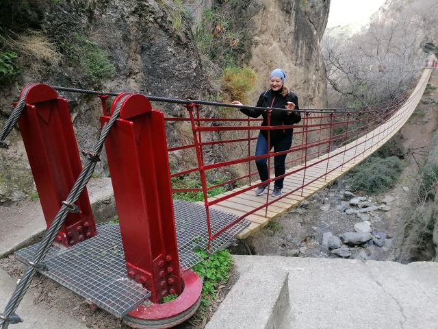 Zugang zur Schlucht 