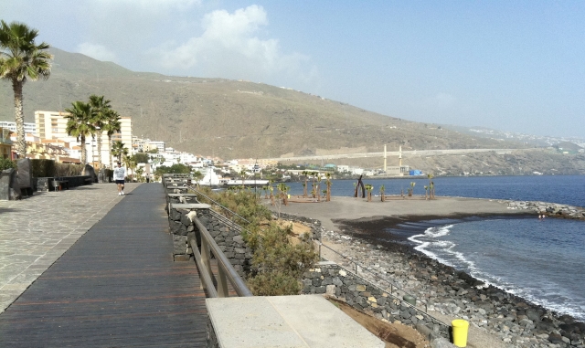  Pistas no calçadão de Tenerife 