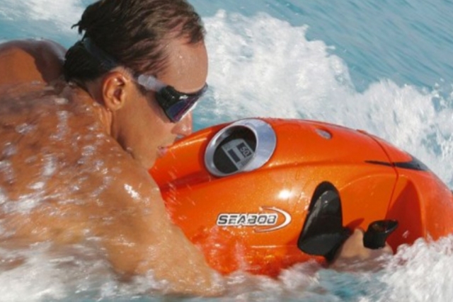 A toda velocidad con el Seascooter