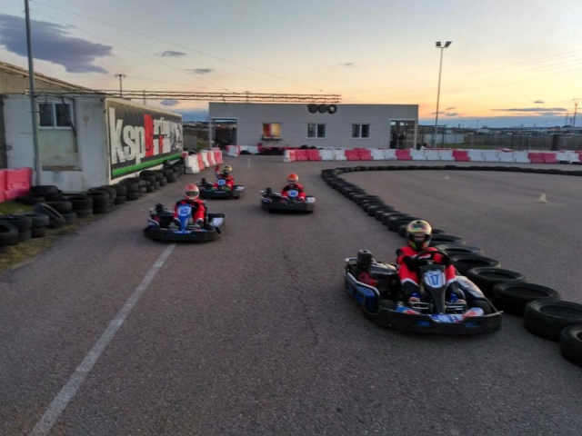 Carrera de karting