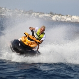 Ruta moto de agua individual en Playa Blanca 40min