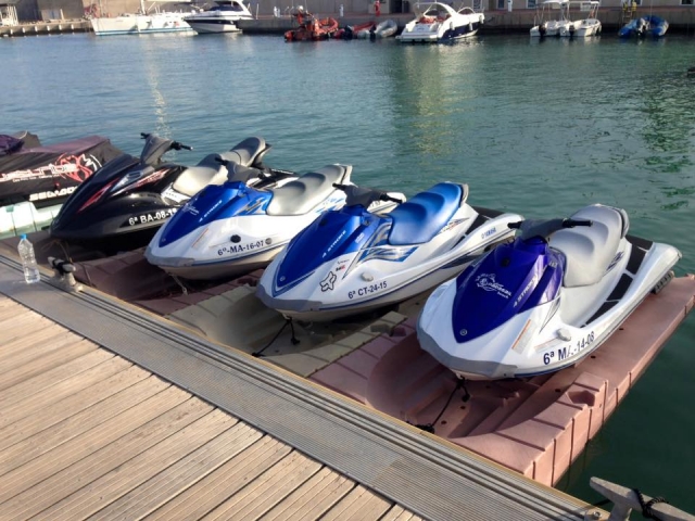  Itinéraires jet ski sans permis Águilas 