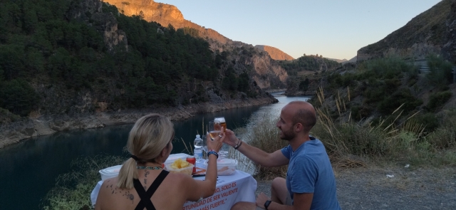  Mittagessen am Klettersteig in Granada - 999 - Klettersteig mit Picknick Granada