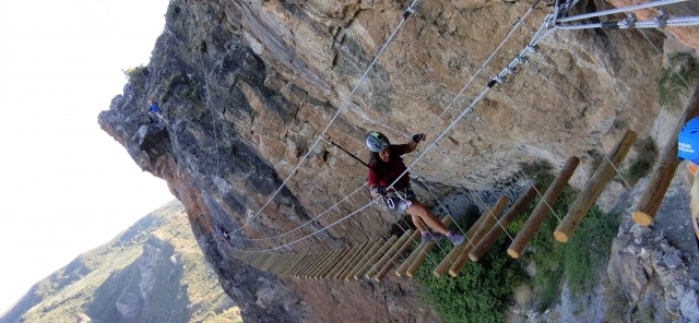  Klettersteig für Familien Granada 