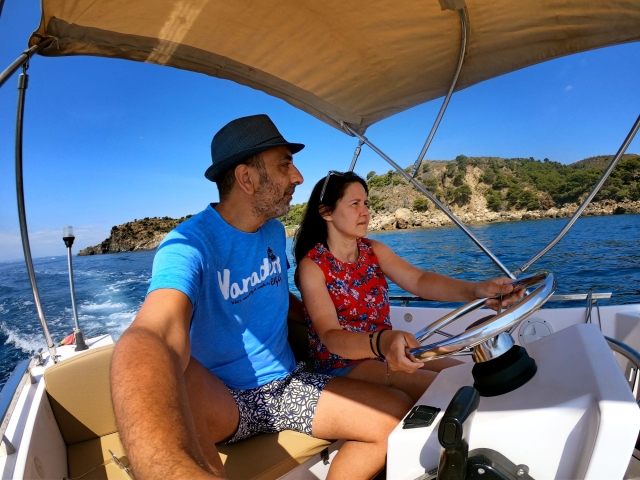  Noleggio barca Empuriabrava costa brava 